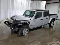 Salvage cars for sale at Albany, NY auction: 2023 Jeep Gladiator Sport