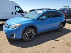 Salvage cars for sale at Brighton, CO auction: 2017 Subaru Crosstrek Limited