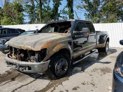 Salvage cars for sale at Bridgeton, MO auction: 2008 Ford F450 Super Duty