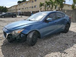 Salvage cars for sale at Opa Locka, FL auction: 2018 Mazda 3 Sport