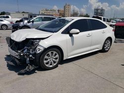 Toyota salvage cars for sale: 2022 Toyota Corolla LE