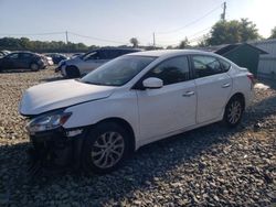 Nissan salvage cars for sale: 2018 Nissan Sentra S