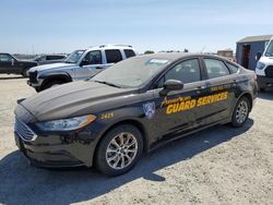 Salvage cars for sale at Antelope, CA auction: 2017 Ford Fusion S