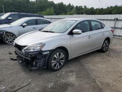 Salvage cars for sale at Exeter, RI auction: 2019 Nissan Sentra S