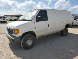 Salvage cars for sale from Copart San Antonio, TX: 2006 Ford Econoline E250 Van