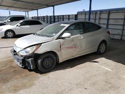 Salvage cars for sale at Anthony, TX auction: 2013 Hyundai Accent GLS