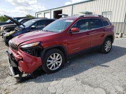 Jeep salvage cars for sale: 2017 Jeep Cherokee Limited