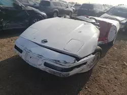 Salvage cars for sale at Elgin, IL auction: 1995 Chevrolet Corvette