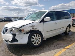 Salvage cars for sale at Woodhaven, MI auction: 2014 Chrysler Town & Country Touring