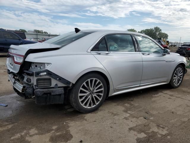 2018 Lincoln Continental Select