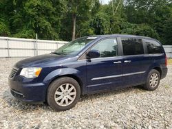 Chrysler salvage cars for sale: 2016 Chrysler Town & Country Touring