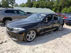 Salvage cars for sale at West Warren, MA auction: 2012 BMW 535 XI