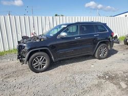 Salvage cars for sale at Albany, NY auction: 2017 Jeep Grand Cherokee Limited