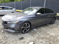 Honda salvage cars for sale: 2018 Honda Accord Sport