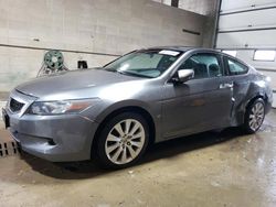 Salvage cars for sale at Blaine, MN auction: 2010 Honda Accord EXL