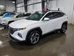 Salvage cars for sale at Ham Lake, MN auction: 2022 Hyundai Tucson Limited