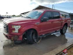 Ford f150 Supercrew salvage cars for sale: 2016 Ford F150 Supercrew