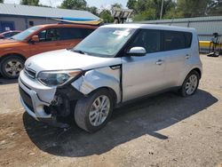 Salvage cars for sale at Wichita, KS auction: 2018 KIA Soul +