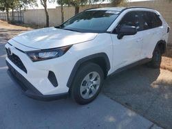 Salvage cars for sale from Copart Rancho Cucamonga, CA: 2021 Toyota Rav4 LE