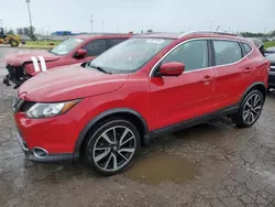 Salvage cars for sale at Woodhaven, MI auction: 2018 Nissan Rogue Sport S