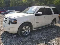 Salvage cars for sale at Waldorf, MD auction: 2008 Ford Expedition Limited