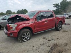 Ford salvage cars for sale: 2017 Ford F150 Supercrew