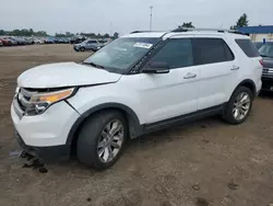 Ford salvage cars for sale: 2015 Ford Explorer XLT