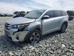 Toyota salvage cars for sale: 2018 Toyota Highlander Limited