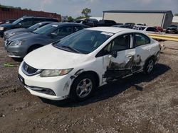 Honda salvage cars for sale: 2015 Honda Civic Natural GAS