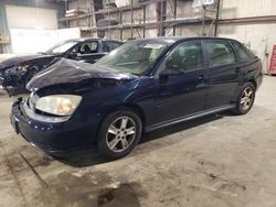 Salvage cars for sale at Eldridge, IA auction: 2005 Chevrolet Malibu Maxx LS