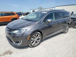 Chrysler salvage cars for sale: 2018 Chrysler Pacifica Limited