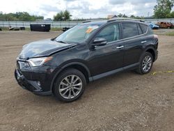 Salvage cars for sale at Columbia Station, OH auction: 2017 Toyota Rav4 Limited