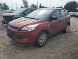 Salvage cars for sale at Lansing, MI auction: 2015 Ford Escape S