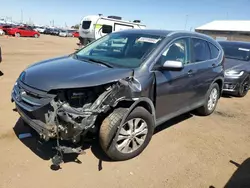 Salvage cars for sale at Brighton, CO auction: 2013 Honda CR-V EXL