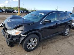 Salvage cars for sale at Woodhaven, MI auction: 2011 Mazda CX-9