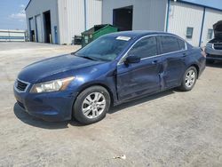 Salvage cars for sale at Tulsa, OK auction: 2009 Honda Accord LXP