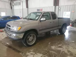 Salvage cars for sale at Franklin, WI auction: 2000 Toyota Tundra Access Cab