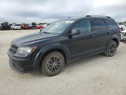 Salvage cars for sale at San Antonio, TX auction: 2018 Dodge Journey SE