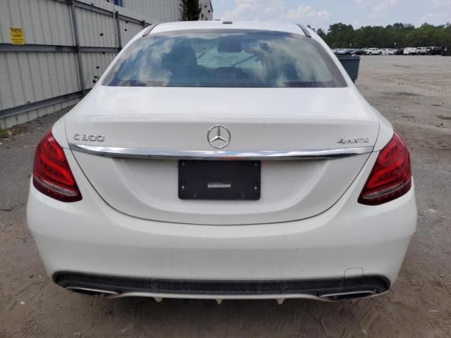 2015 Mercedes-Benz C 300 4matic