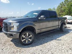 Salvage cars for sale at Houston, TX auction: 2015 Ford F150 Supercrew