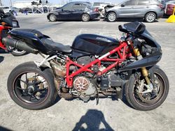 Salvage motorcycles for sale at Wilmington, CA auction: 2008 Ducati 1098 Base