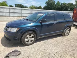 Salvage cars for sale at Theodore, AL auction: 2013 Dodge Journey SE