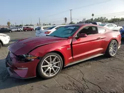 Ford salvage cars for sale: 2018 Ford Mustang GT