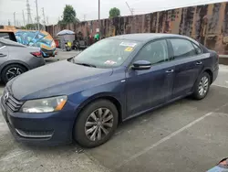 Buy Salvage Cars For Sale now at auction: 2015 Volkswagen Passat S