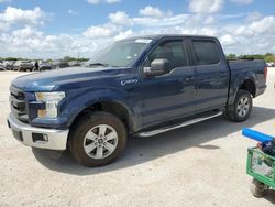 Salvage cars for sale at San Antonio, TX auction: 2016 Ford F150 Supercrew