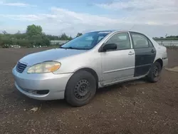 Salvage cars for sale from Copart Columbia Station, OH: 2005 Toyota Corolla CE