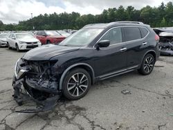 Salvage cars for sale at Exeter, RI auction: 2017 Nissan Rogue S