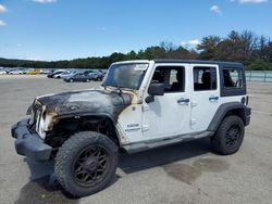 Salvage cars for sale at Brookhaven, NY auction: 2011 Jeep Wrangler Unlimited Sport