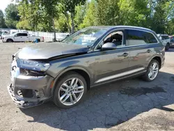 Audi salvage cars for sale: 2018 Audi Q7 Prestige