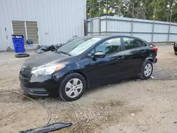 Salvage cars for sale at Austell, GA auction: 2016 KIA Forte LX